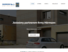 Tablet Screenshot of budkom.com.pl